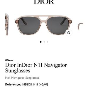 BRAND NEW Dior sunglasses, never worn comes with case